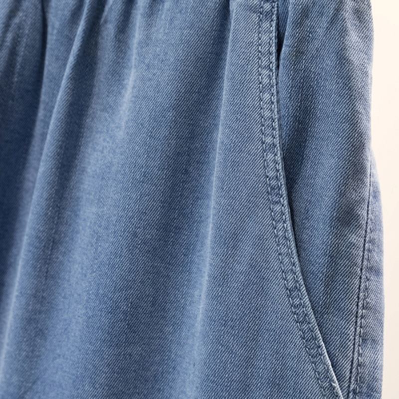 Calça Jeans Stefan™ Em Seda Gelo / A Mais Soltinha e Fresca do Mercado! vestuário loja Zene 